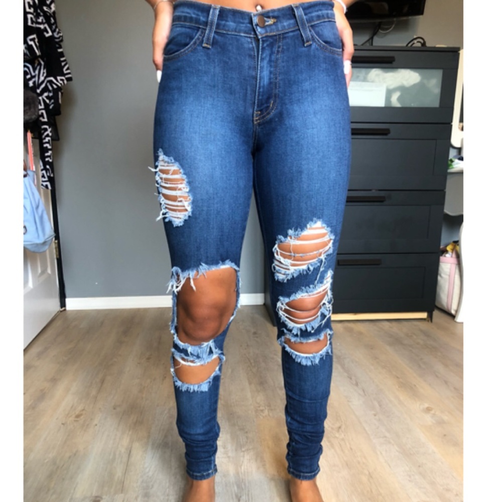 High waisted fashion nova jeans